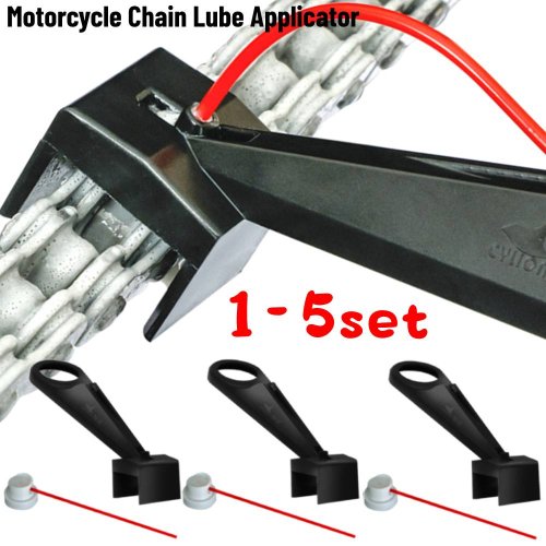 Afbeelding van Motorketting Smeermiddelapplicator Mess-Free Chain Wax Chain Cleaner Attachment Motorkettingolieman Spray Gear voor motorfiets