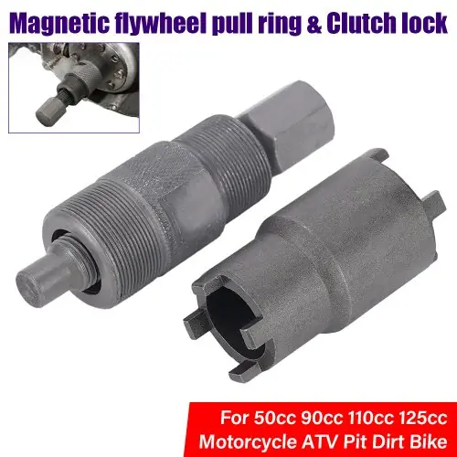 Image de Kit Outils Moto 27mm/24mm - Extracteur Volant & Écrous de Blocage