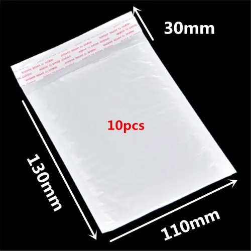 Image de Enveloppes en Papier Mousse Blanc - Lot de 10 Tailles Variées