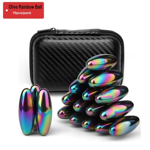 10pcs oliwkowy tęcza