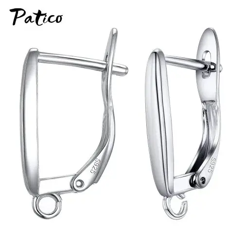Image de Boucles d'oreilles en argent 925 faites à la main