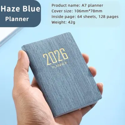 Image de Mini Agenda A7 - Planificateur Hebdomadaire 2026