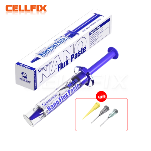 Zdjęcie Mechanic M35 10cc – Nano Pasta Topnikowa do Wysokowydajnego Spawania bez Czyszczenia, Niska Mgiełka, Idealna do Naprawy Płytek Głównych i Innych Elementów Elektronicznych