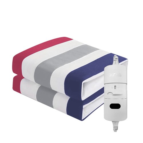 Immagine di Coperta riscaldante elettrica Termostato automatico Scaldacorpo doppio Materasso da letto Spina europea 220V Tappeti riscaldati elettrici Tappetino