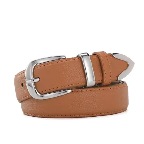 Image de Ceinture en Cuir Femme - Élégante & Tendance