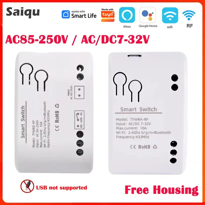 Image de Commuteur Intelligent WiFi Tuya 1 Canal