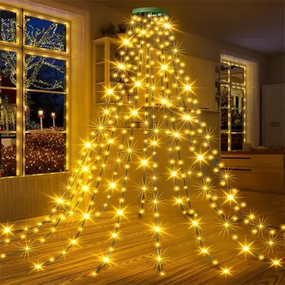Image de Guirlande Lumineuse Noël avec Anneau - 2m & 1.5m