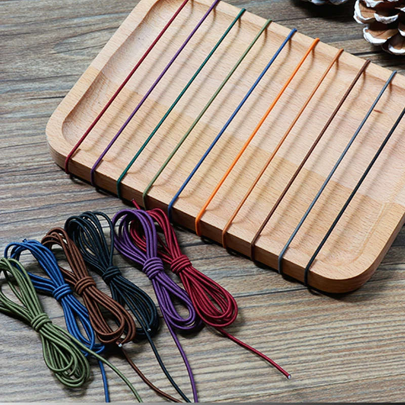 Immagine di Fascia elastica in gomma per notebook da viaggio vintage per Midori Planner Carta di riempimento per nucleo interno Accessori per diario con corda in nylon