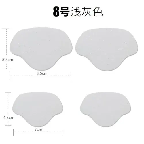 4Pcs-gris clair