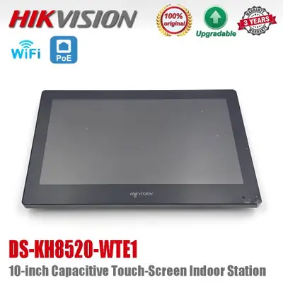 Image de Interphone Vidéo 10 Pouces Hikvision - Écran Tactile Sans Fil