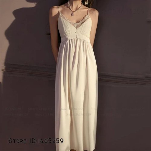 Beige nachtjurk D