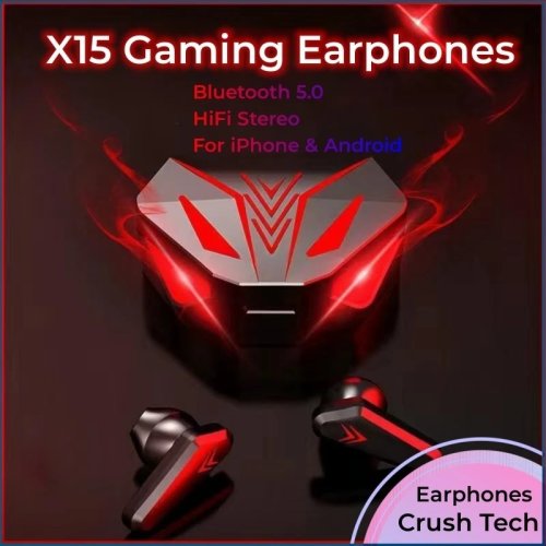 Image de X15 TWS Écouteurs Bluetooth Gamer 65ms Faible Latence