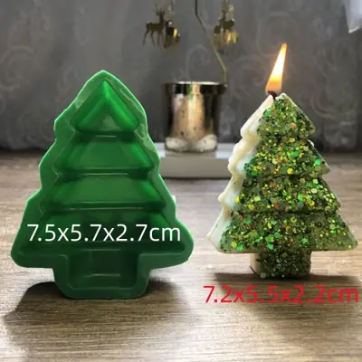 Image de Moule 3D Noël - Créez Vos Bougies, Savons & Résines