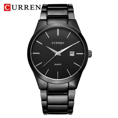 Image de Montre Homme Élégante Acier Inoxydable - Style Business & Sport