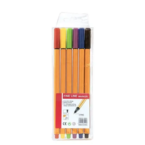 Image de Stylos Fineliner Colorés - 6 à 24 Couleurs