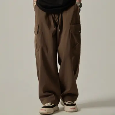Image de Pantalon Vintage Japonais Homme - Large & Confortable