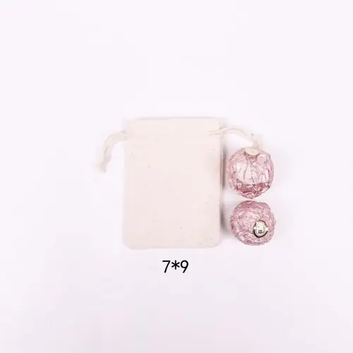 Image de Sacs Coton Naturel - Lot de 100 Pochettes avec Cordon