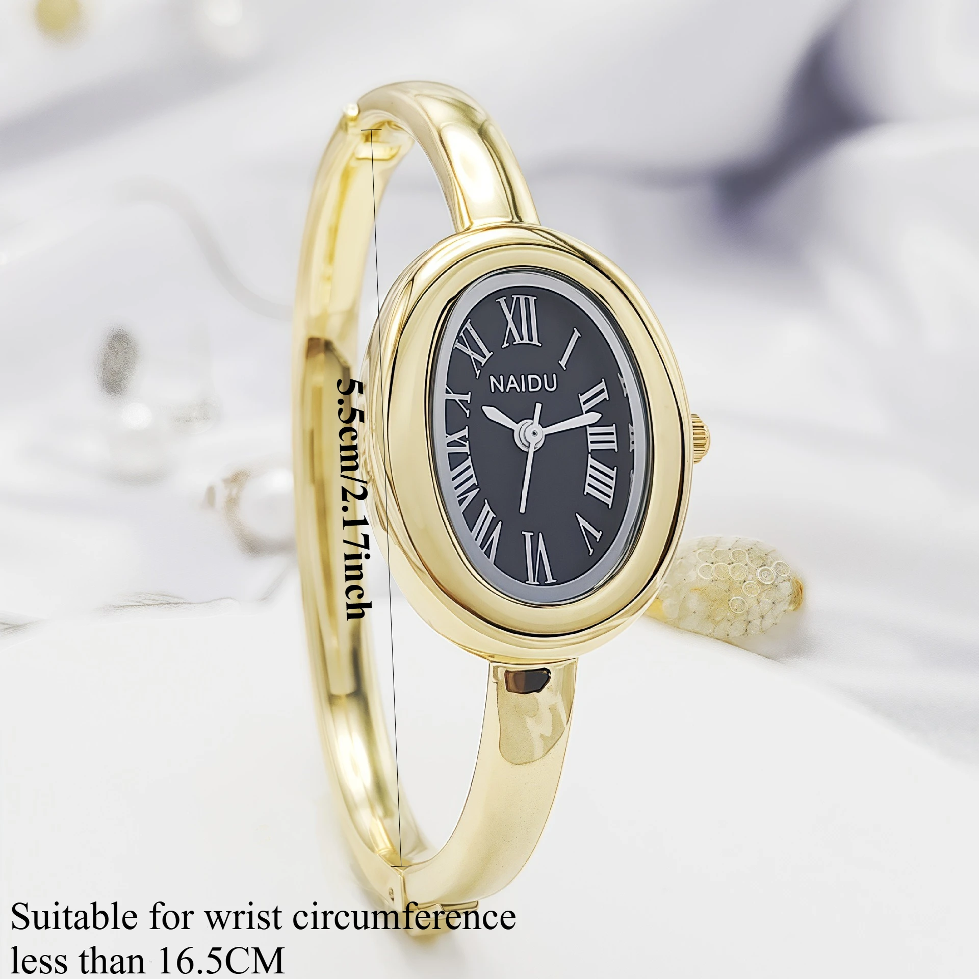 Bild von Brand Quartz Watch for Women Luxury Gift Girl Wristwatches Ladies Bracelet Wristwatches Stainless Steel Strap Small Dial Watch