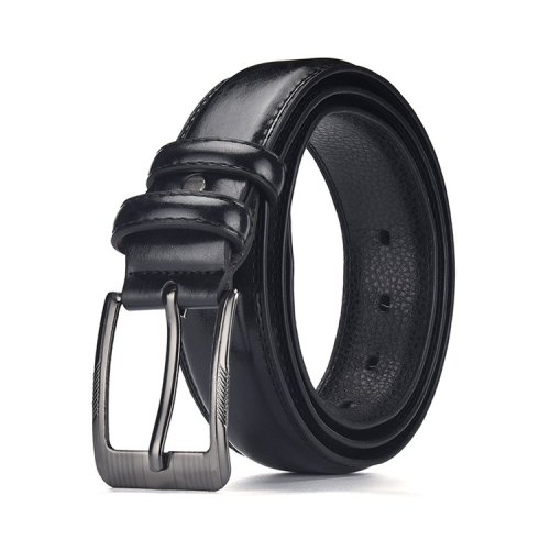 Image de Ceintures Homme Cuir Véritable - Lot de 2