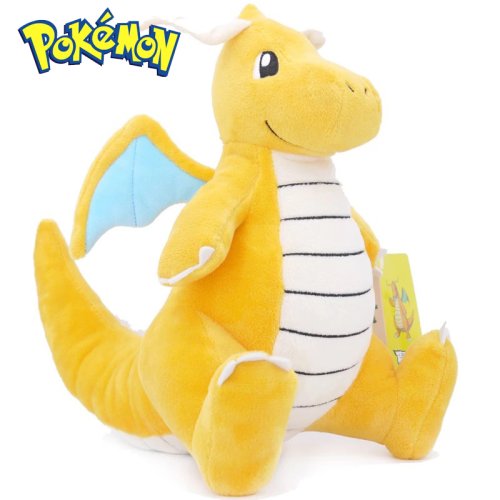 Imagen de Pokemon Kawaii Dragonite juguetes de peluche de dibujos animados y lindos muñecos de peluche almohada regalo de cumpleaños para niños amigos niños decoración del hogar