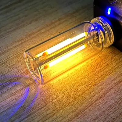 Image de Veilleuse LED Rétro USB - Lumière Chaude & Douce