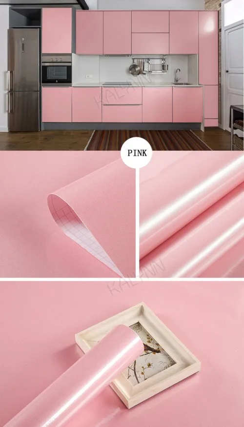 Glanzend roze