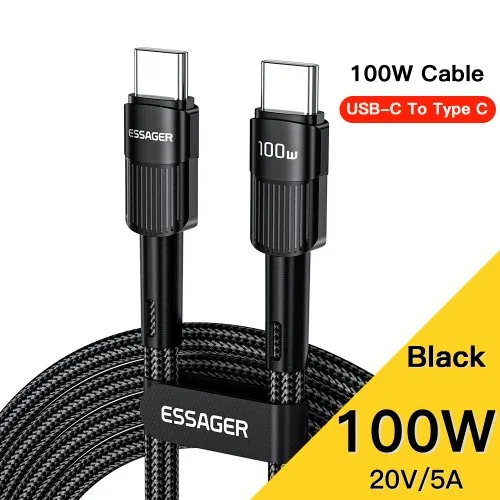 Zwart 100W C naar C