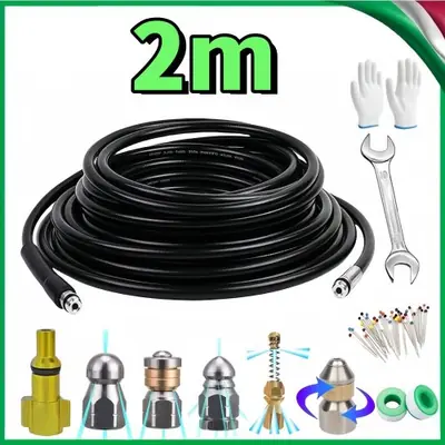 Image de Buse Nettoyage Haute Pression 2.35m - Idéale pour Lavor & Parkside