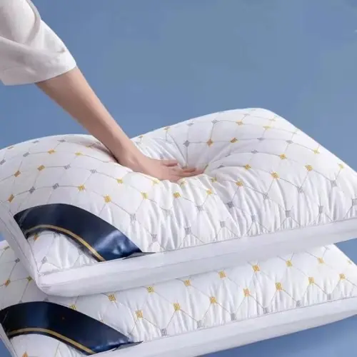 Image de Oreiller cervical ergonomique 48x74cm - Confort optimal pour un sommeil réparateur