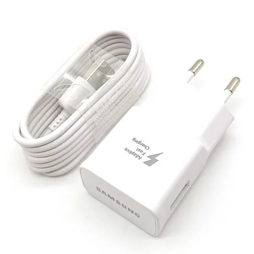 White EU With Cable