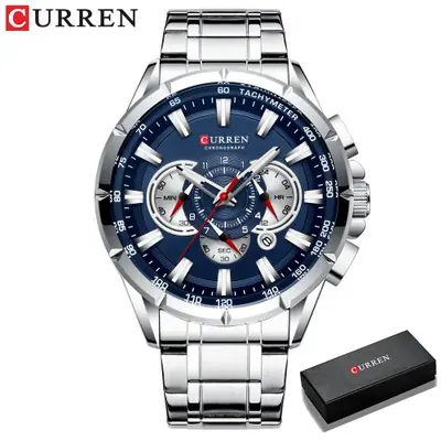 Image de Chronographe Sport Homme - Acier Inoxydable & Cadran Grand