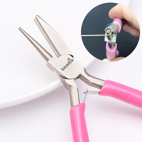 Image of Professional Jewelry Pliers Beading Pliers Jewelry Repair Pliers Wire Wrapping Tool Craft Supplies for DIY Jewelry Making and Cr