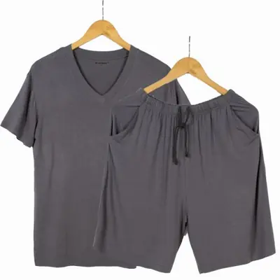 Image de Pyjama d'été homme XL-6XL - Doux & Respirant