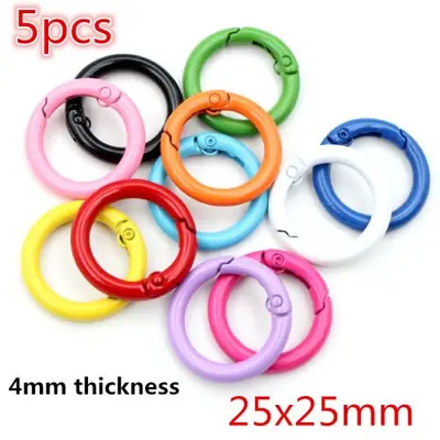Image de Anneaux de Saut Colorés pour Bijoux DIY