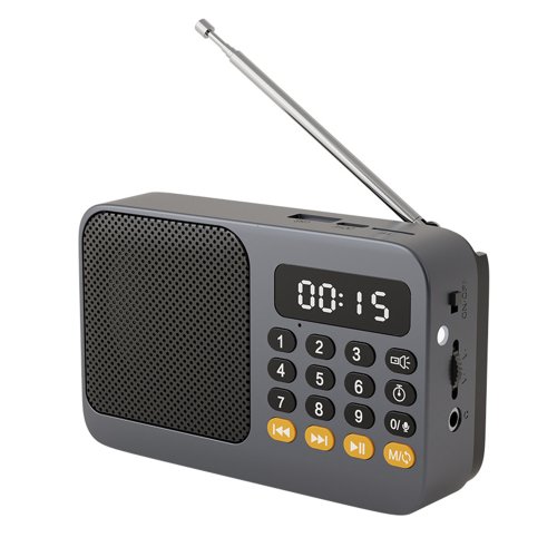 Image de Radio MP3 Portable avec Lecteur USB/TF et Affichage LED
