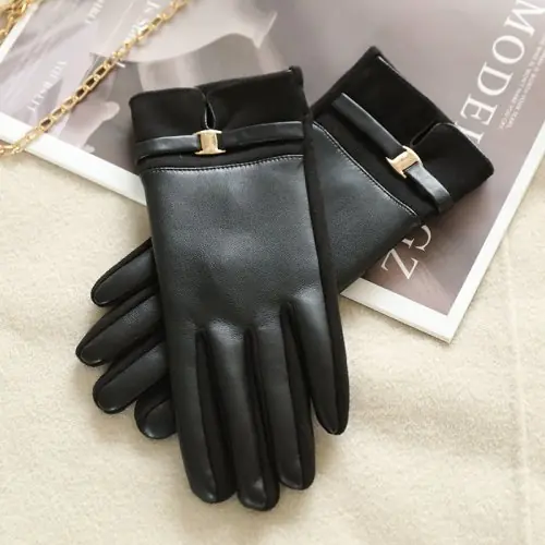 Image de Gants Hiver Daim Élégants pour Femmes