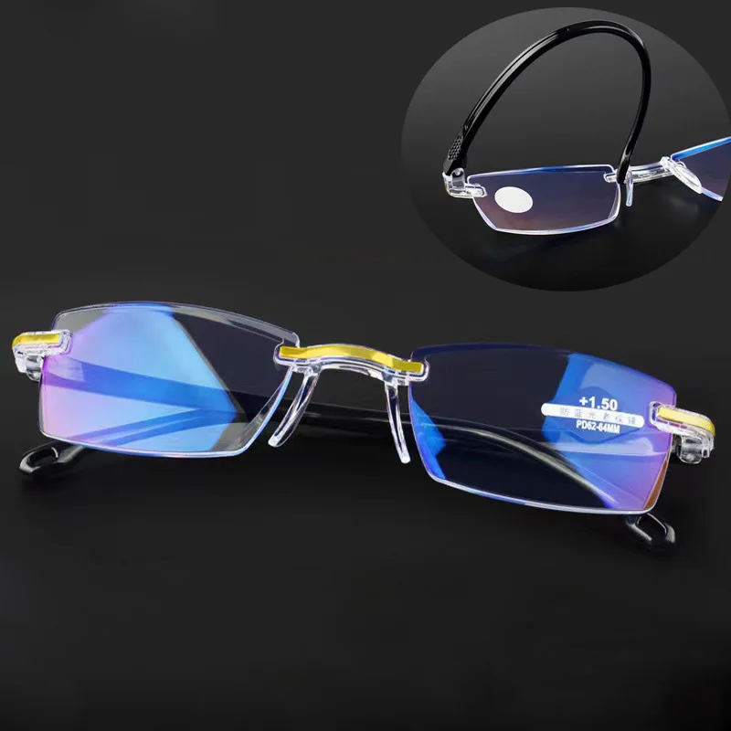 Imagen de Gafas de Lectura Sin Marco con Protección Anti Luz Azul