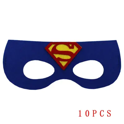 Masques Super Héros - Lot de 10 pour Enfants