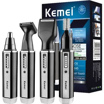 Tondeuse Barbe 4 en 1 Rechargeable - Rasage Précis & Soins Corps