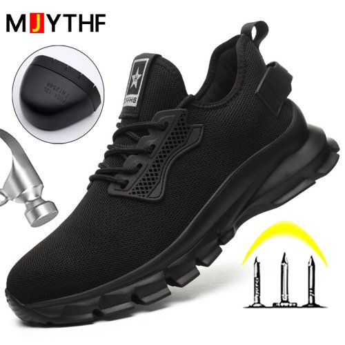 Immagine di Scarpe da Lavoro Uomo Leggere con Punta in Acciaio