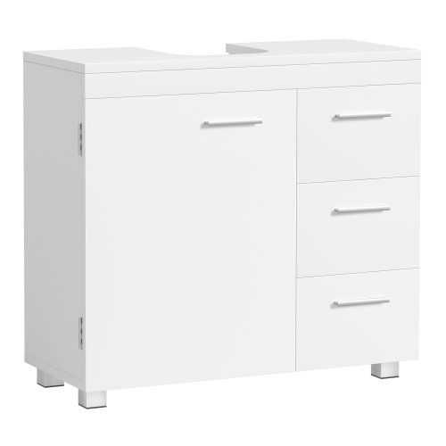 Image de Meuble Salle de Bain Vasagle - 3 Tiroirs + 2 Cases