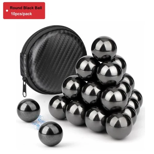 10pcs czarny piłka