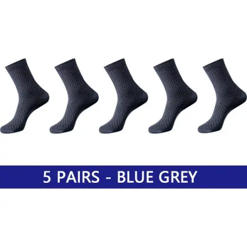 5 paare blau grau