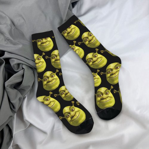 Bild von Shrek-Socken – Lustige & Anti-Rutsch Socken für Herren