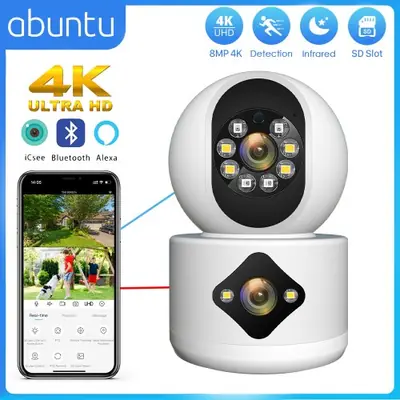 Image de Caméra WiFi 4K Ultra HD avec Détection Humaine