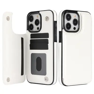 Image de Étui Portefeuille en Cuir pour iPhone - Protection Élégante & Pratique