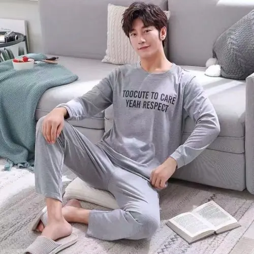 Image de Pyjama Homme 2 Pièces Grande Taille - Confort Automne/Hiver