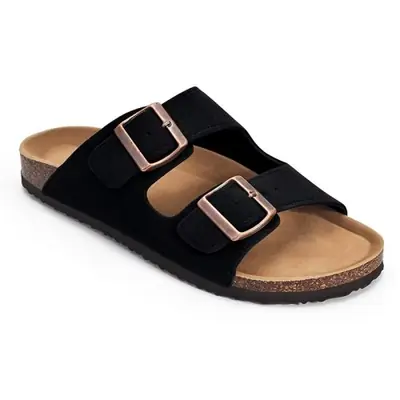 Image de Mules en Daim Confortables pour Hommes et Femmes