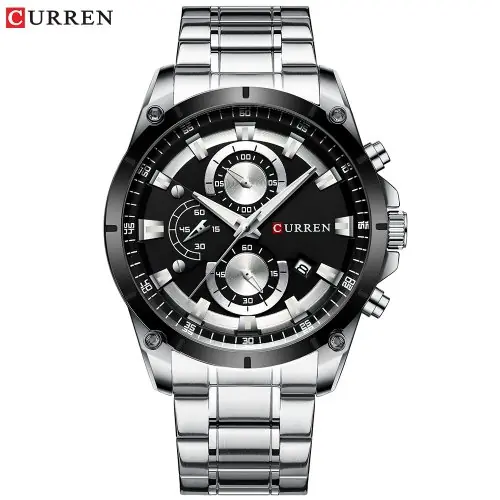 Silver black