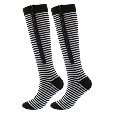 Image de Chaussettes de Compression avec Fermeture Éclair - Performance Sportive